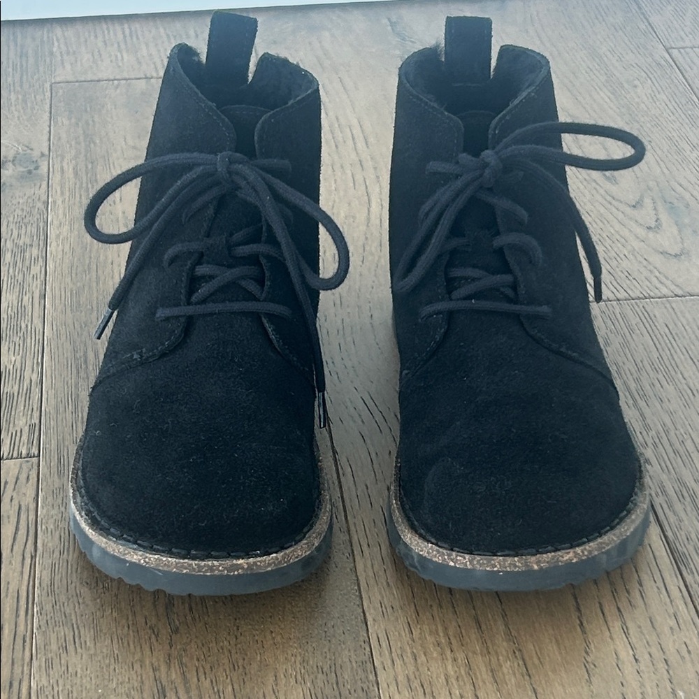 Birkenstock Uppsala Mid Shearling suede boot